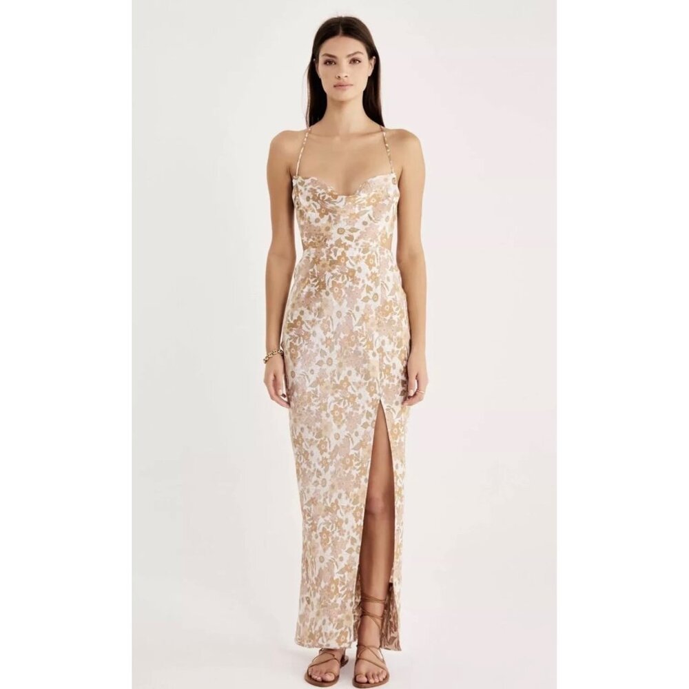 Rumer the Label Paloma Cut-Out Maxi NWT S
